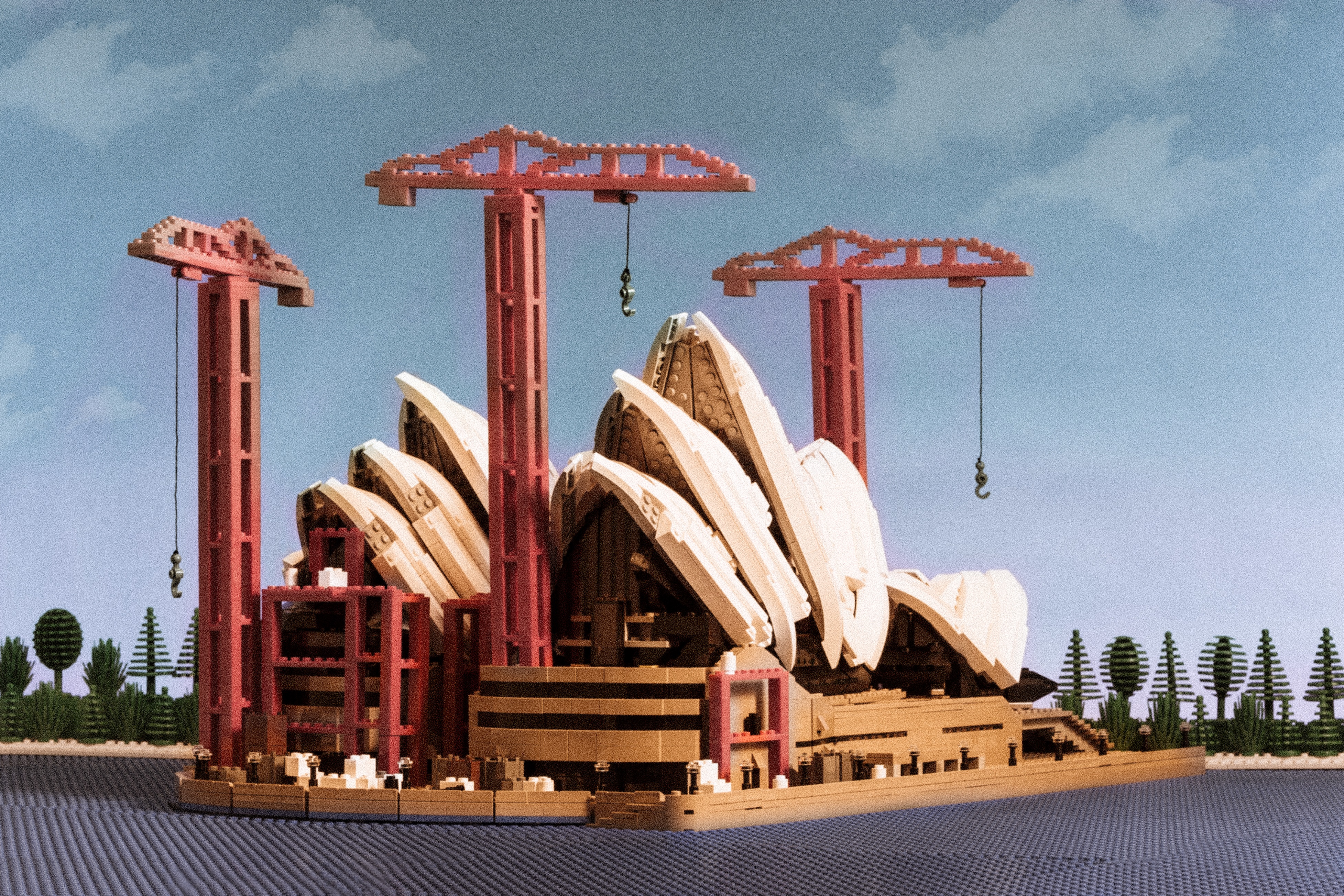 Iconic Shots Of The Lego Sydney Opera House
