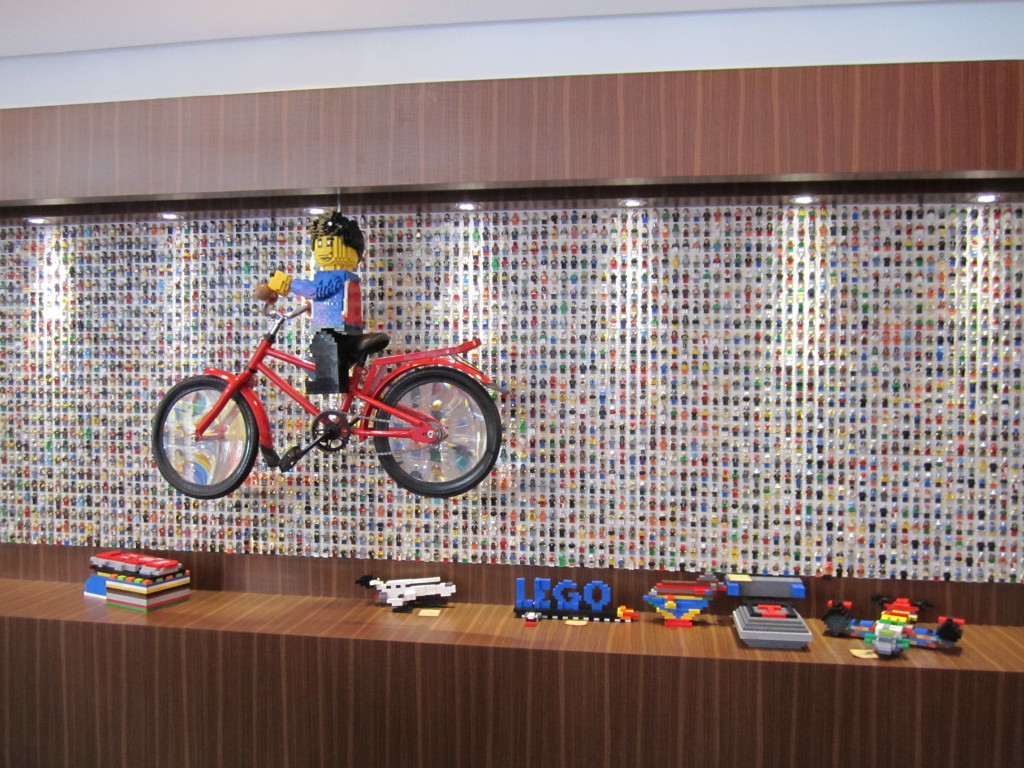 Legoland Malaysia Hotel Lobby Minifigure Wall
