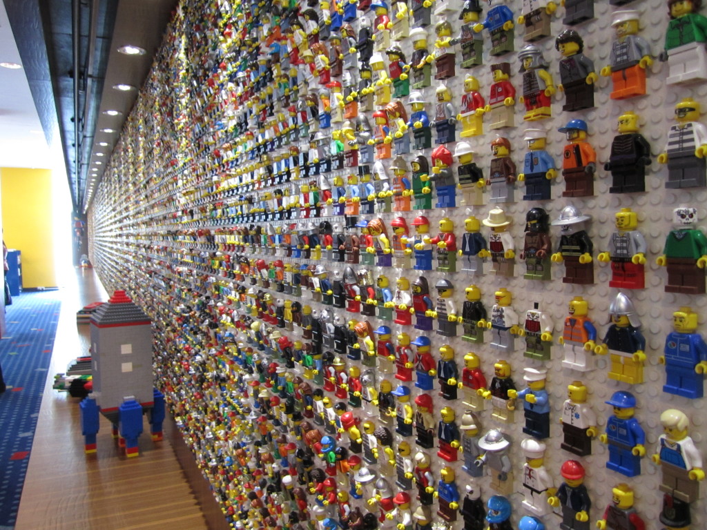 Legoland Malaysia Hotel Minifig Wall