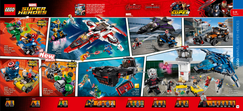 LEGO Australia Catalogue January to May 2016 - Marvel Super Heroes