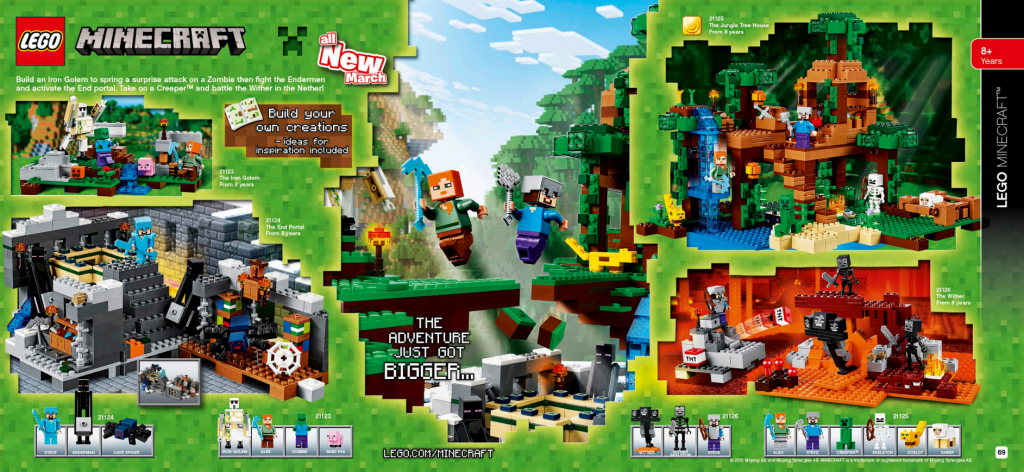 LEGO Australia Catalogue January to May 2016 - Minecraft
