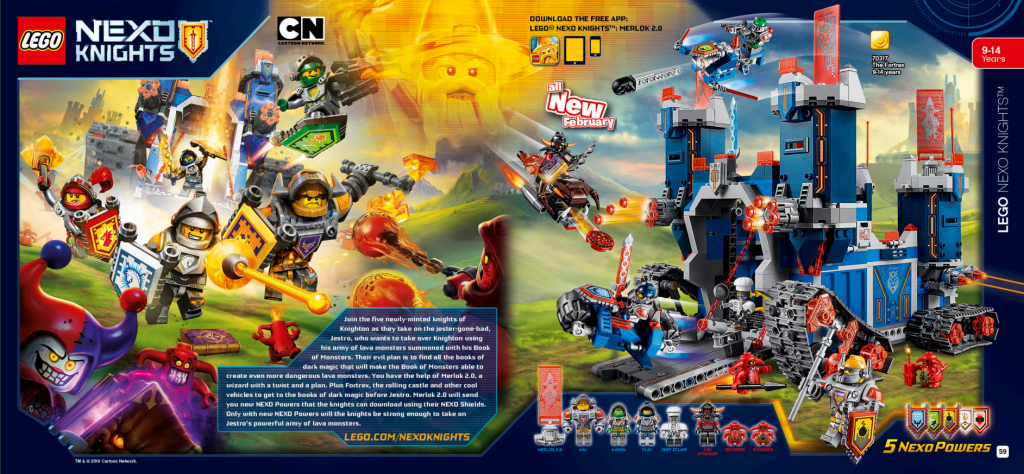 LEGO Australia Catalogue January to May 2016 - Nexo Knights 1