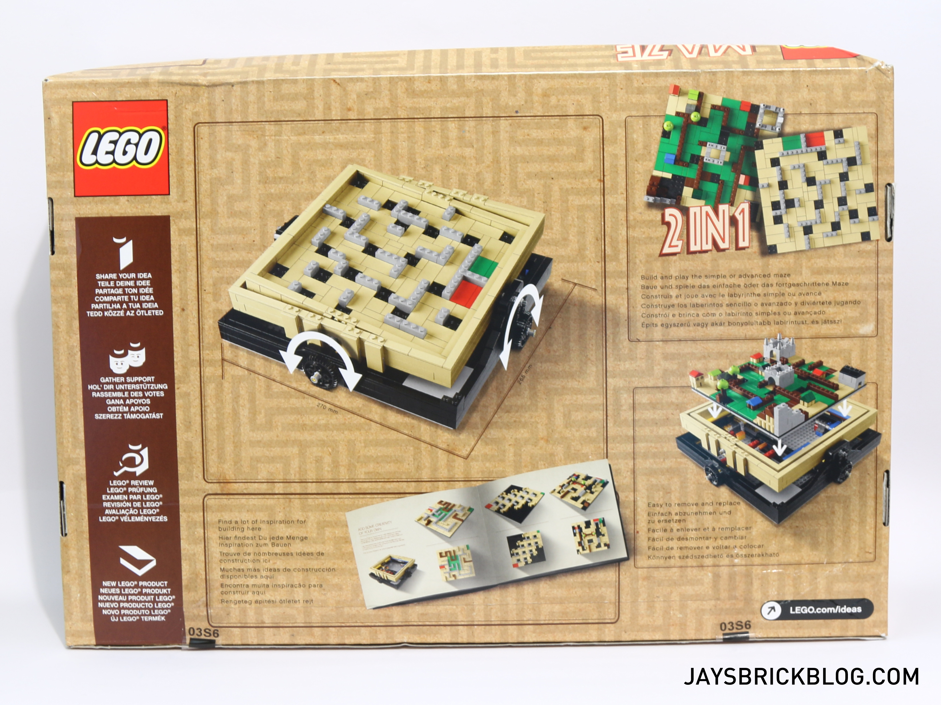 Review: LEGO 21305 Ideas Maze