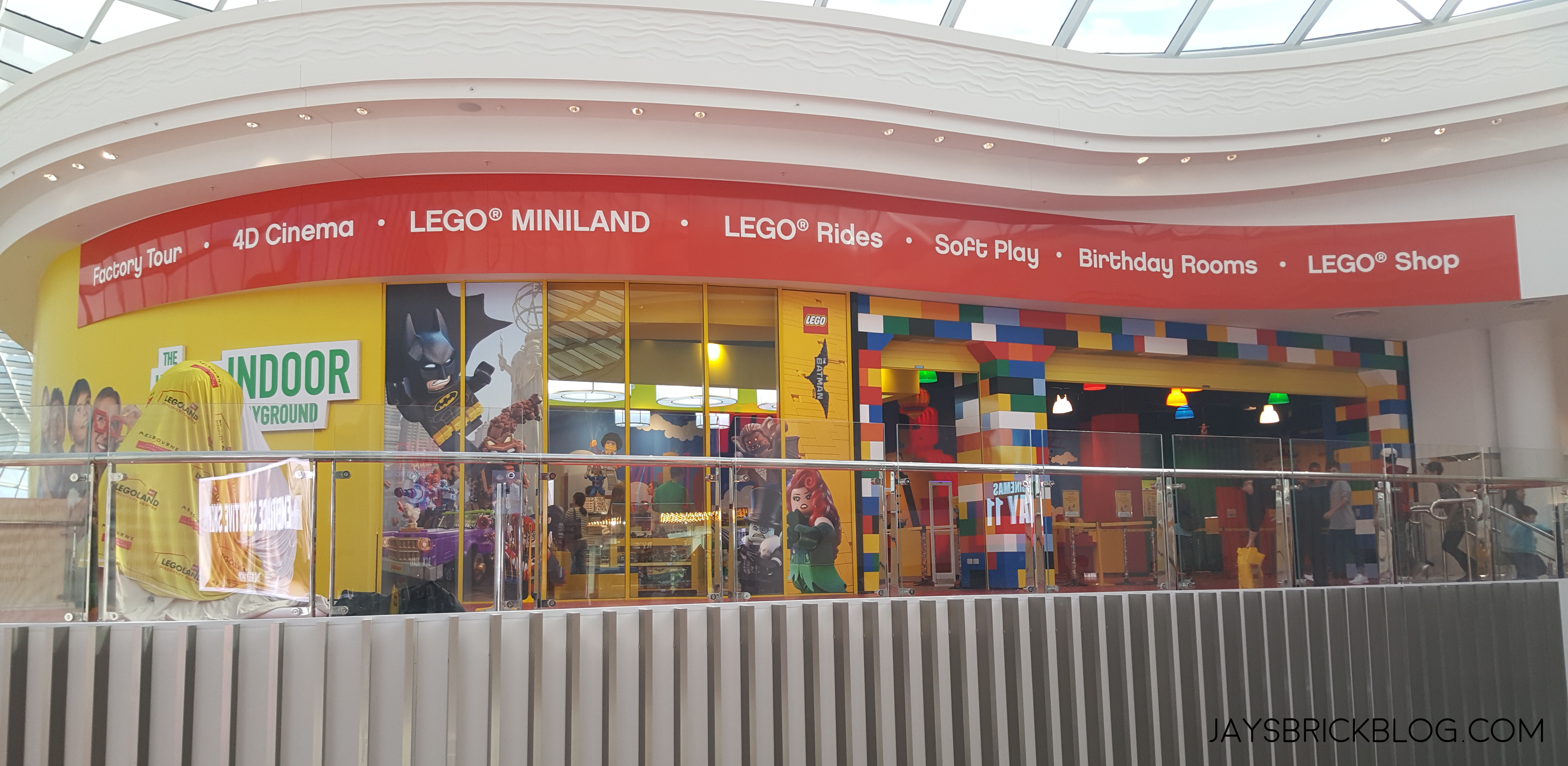 Checking out the LEGO Shop at the Legoland Discovery ...