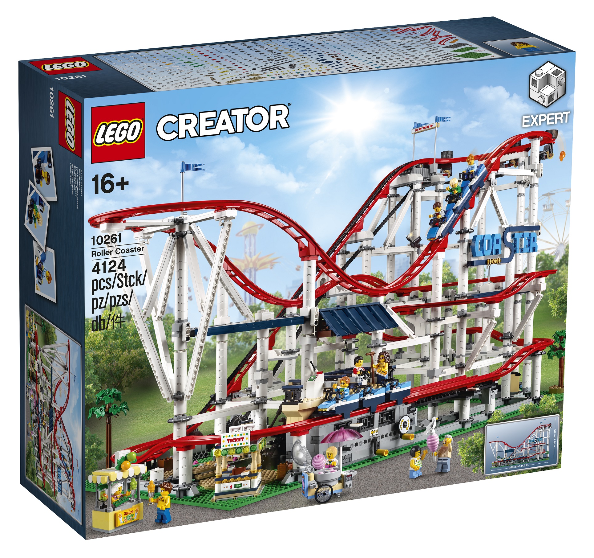 LEGO announces 10261 Creator Expert Roller Coaster!