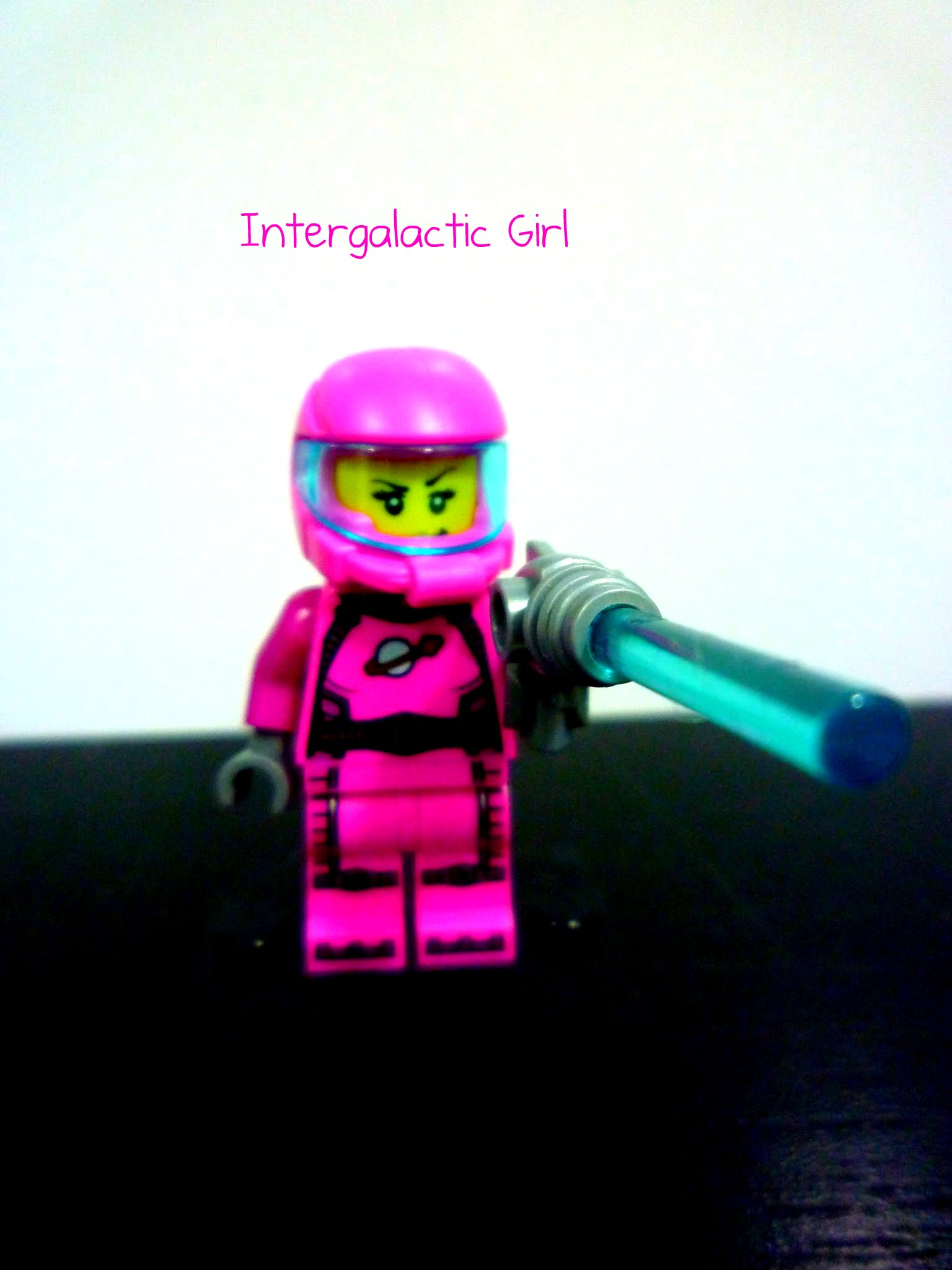 LEGO-Minifigures Série 6 x 1 Ray gun pour intergalactique Girl from series 6 part 