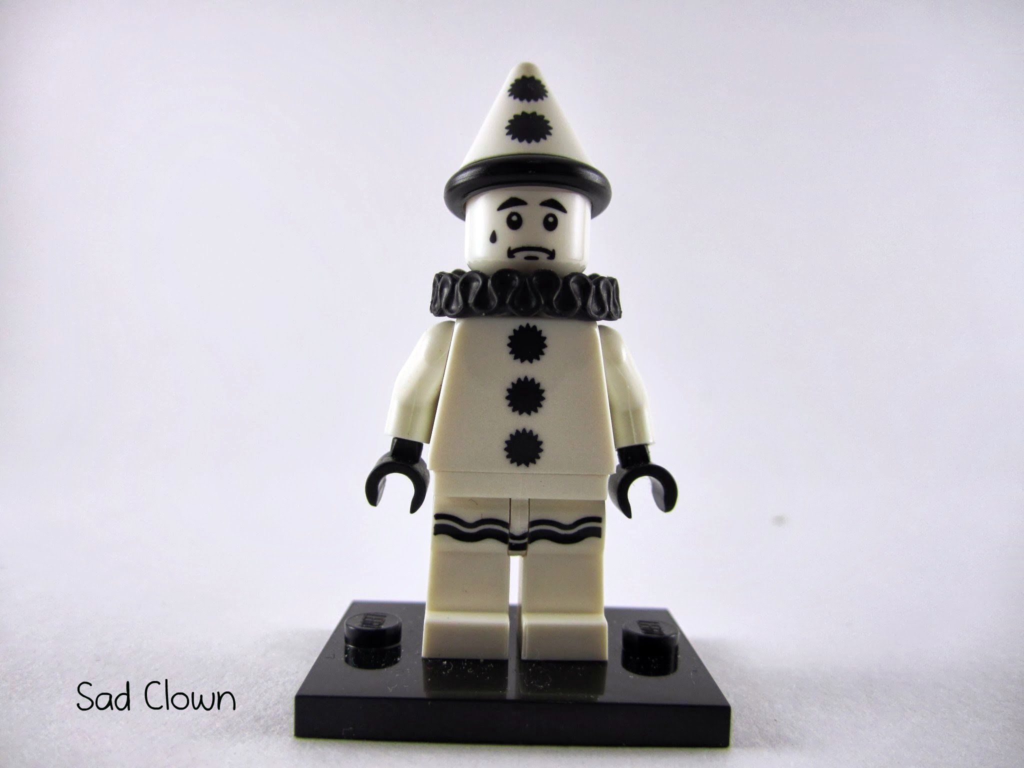 NEW LEGO MIME STUCK in a BOX minifig set clear bricks clown minifigure 