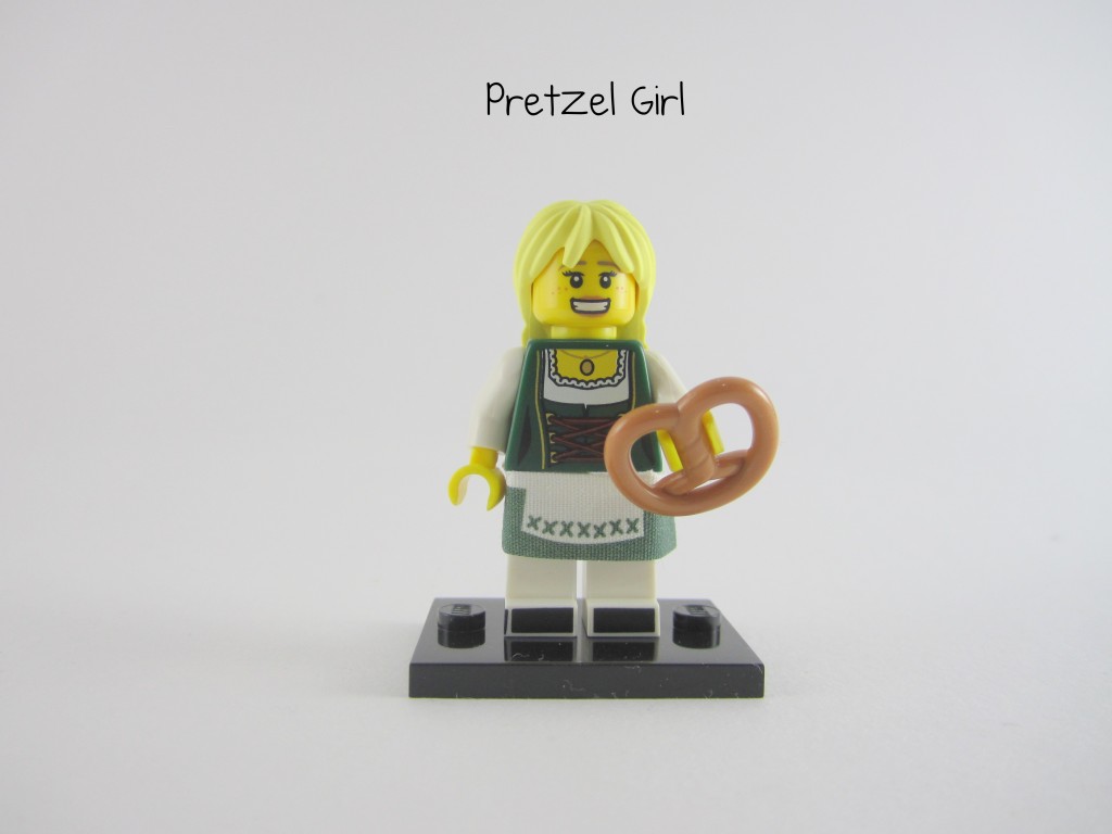 Series 11 Lego Pretzel Girl (2)