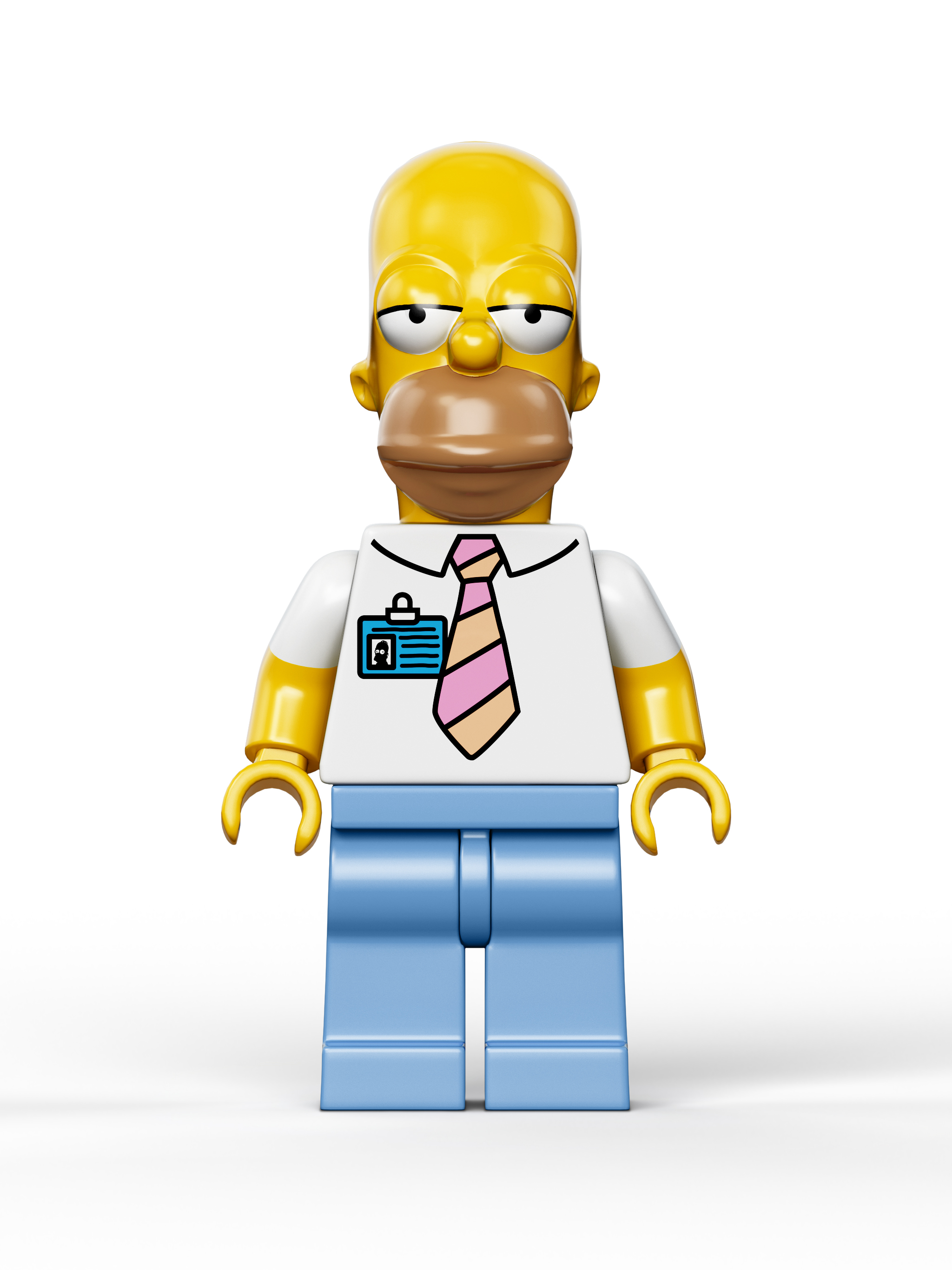 Lego Homer Simpson Minifigure
