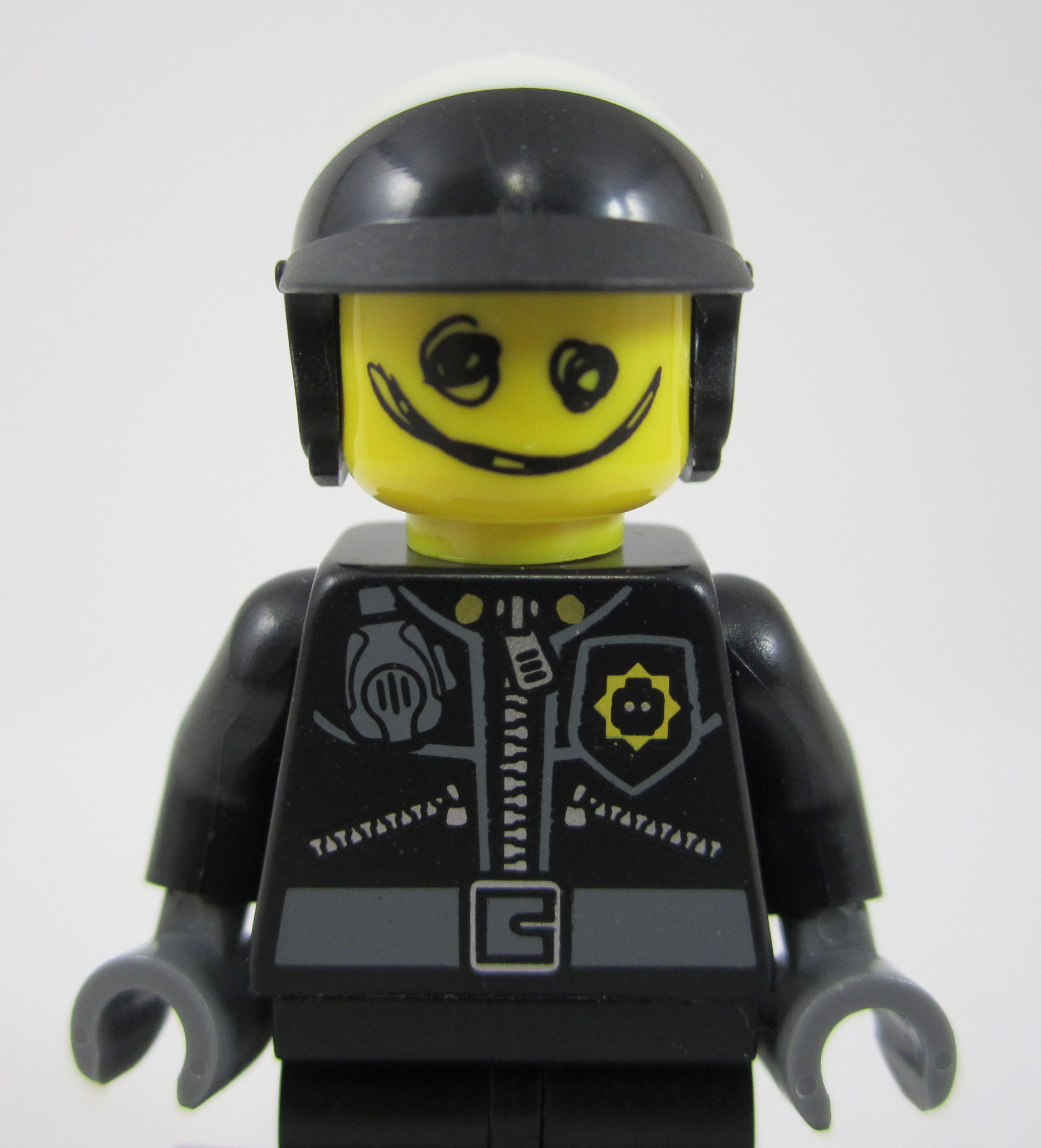 NEW LEGO MOVIE GOOD/BAD COP MINIFIG minifigure figure 70802 police 2 sided face 