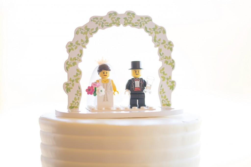 LEGO Wedding Cake Topper