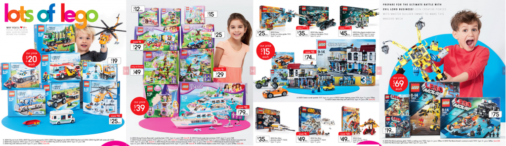 Kmart LEGO Sale September 2014