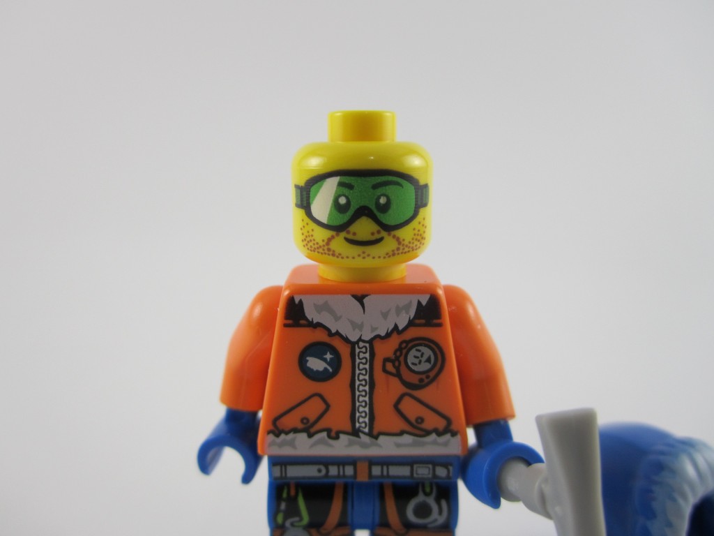 LEGO 60033 City Arctic Ice Crawler Minifigure Face
