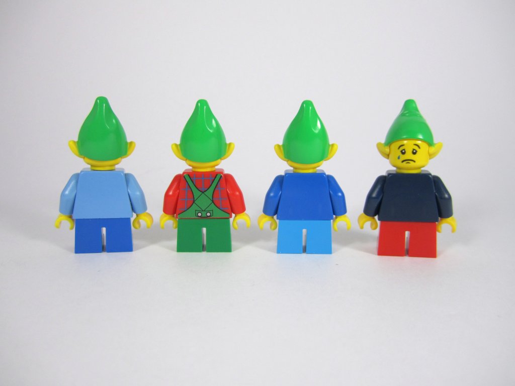 LEGO 10245 Santa's Workshop Elves Back