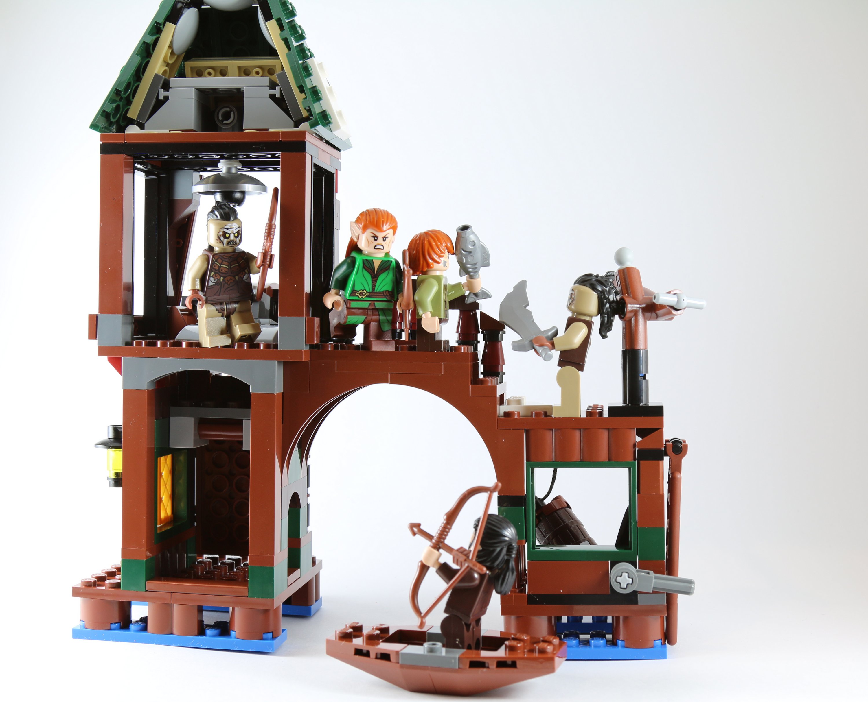 lego the hobbit lake town