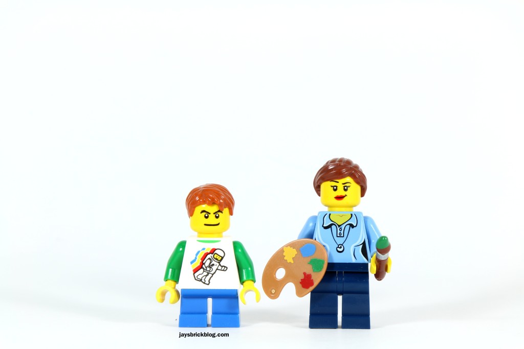 LEGO 40121 Painting Easter Eggs - Minifigures