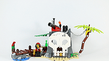 LEGO 70411 Treasure Island - Play Feature
