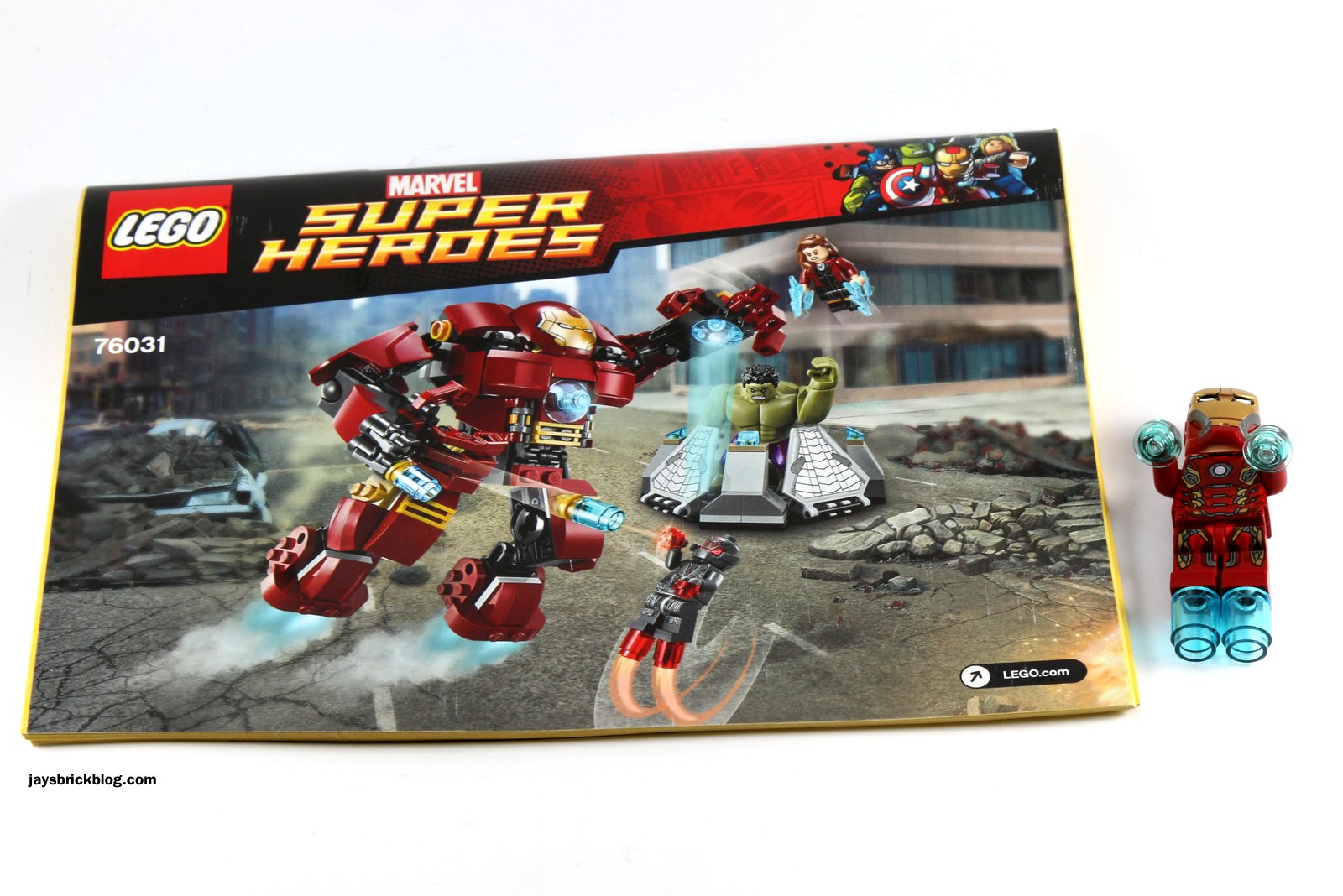 Review: LEGO 76031 - The Hulk Buster Smash - Jay's Brick Blog