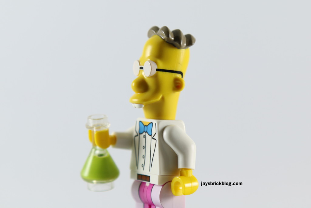 LEGO Simpsons Minifigures Series 2 - Professor Frink Side Profile