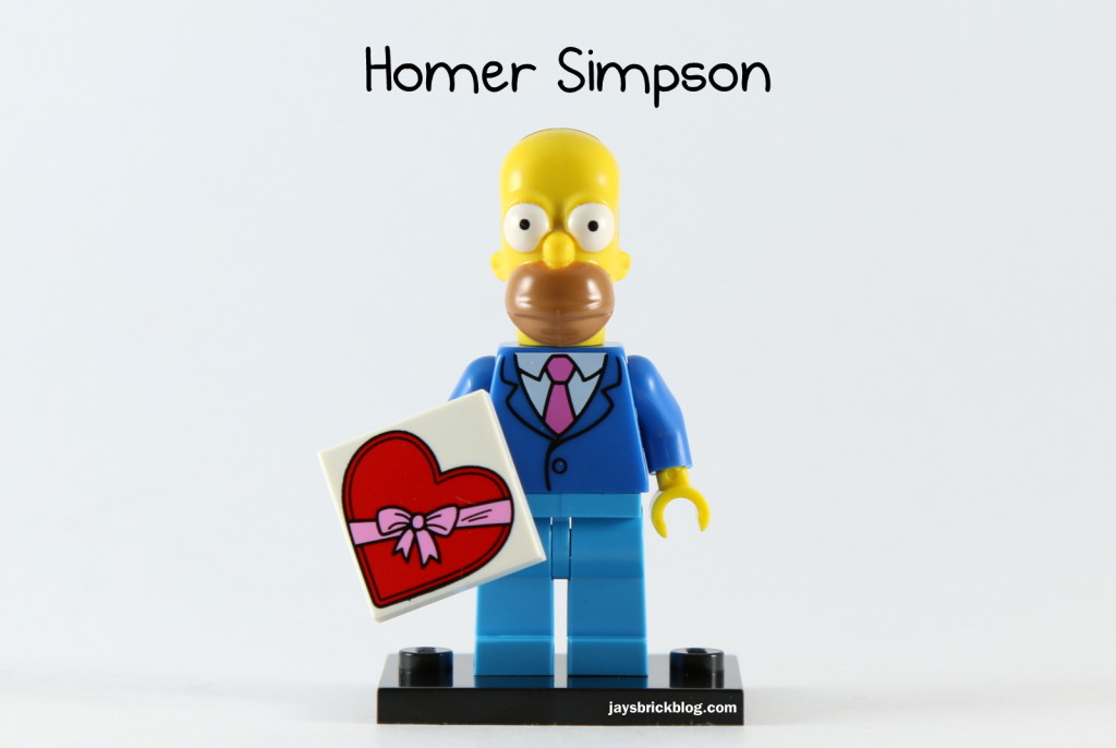 LEGO Simpsons Series 2 - Homer Simpson Suit and Tie Minifigure