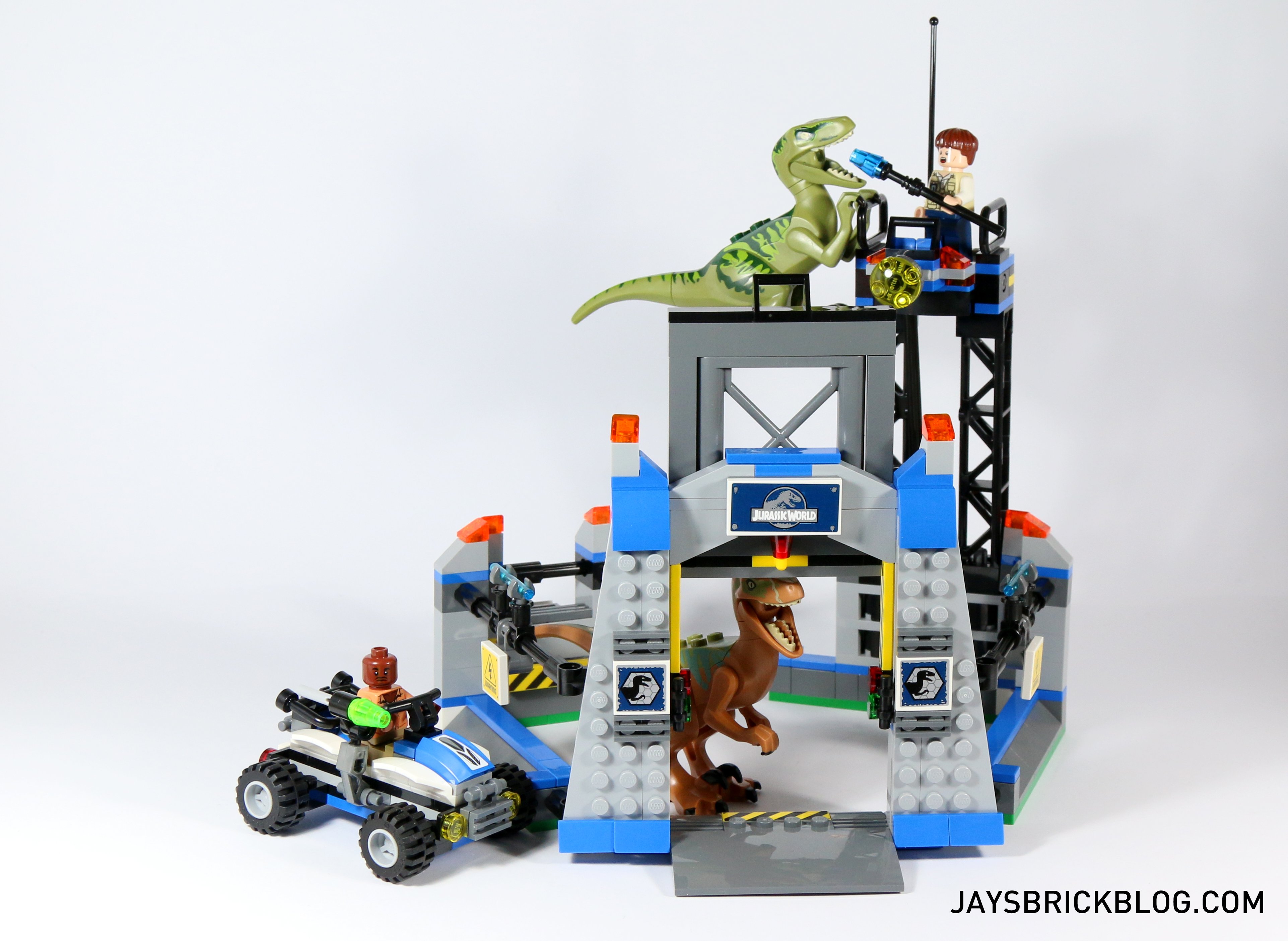  LEGO Jurassic Park Jurassic World Raptor Escape Set #75920 :  Toys & Games