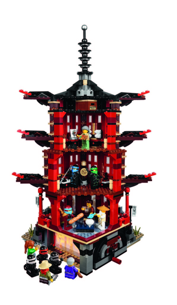 LEGO 70751 Ninjago Temple of Airjitzu - Interior View