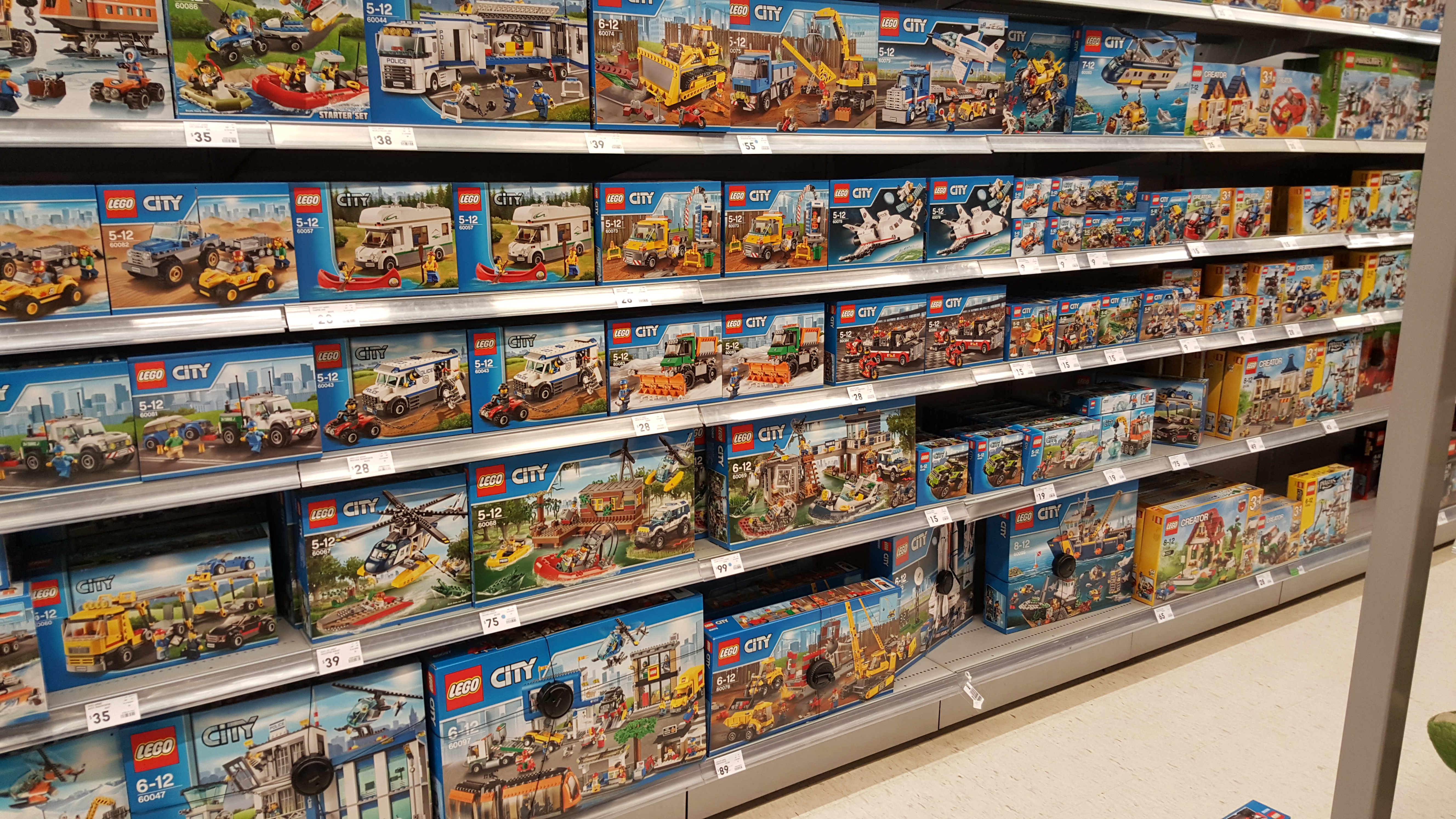 New Lego City Ninjago Star Wars And Minecraft Sets Available At