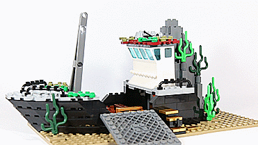 LEGO 60095 Deep Sea Exploration Vessel Play Feature