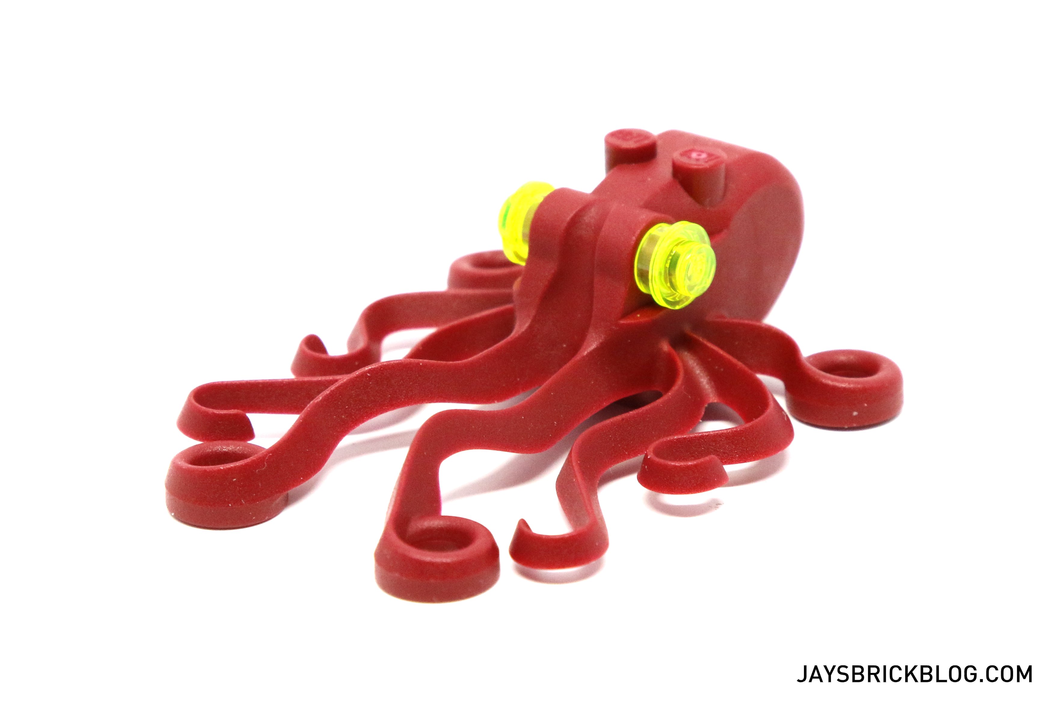 Lego Dark Red Octopus Animal Water Pirate Deep Sea Explorers Divers 6086 