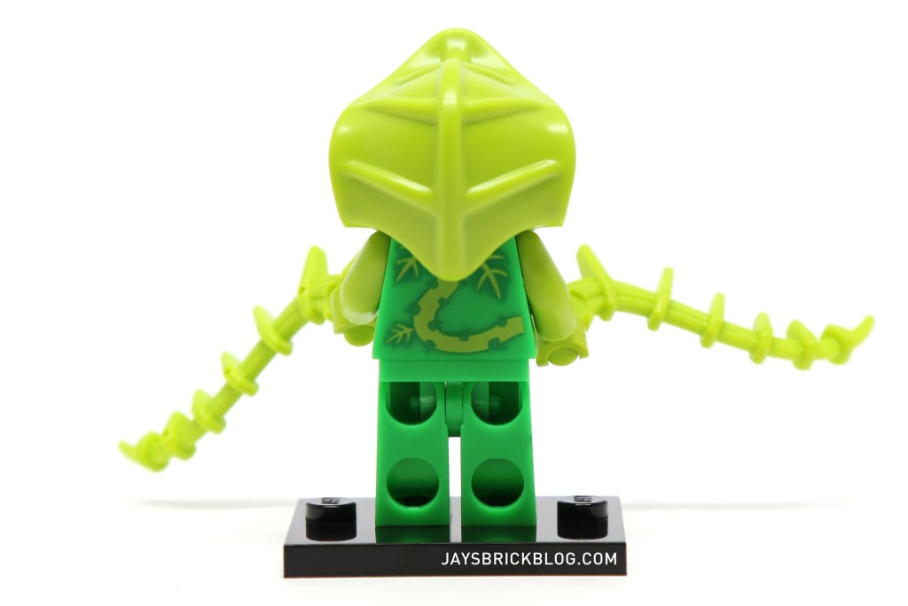 LEGO Minifigures Series 14 - Plant Monster Minifig Back Printing