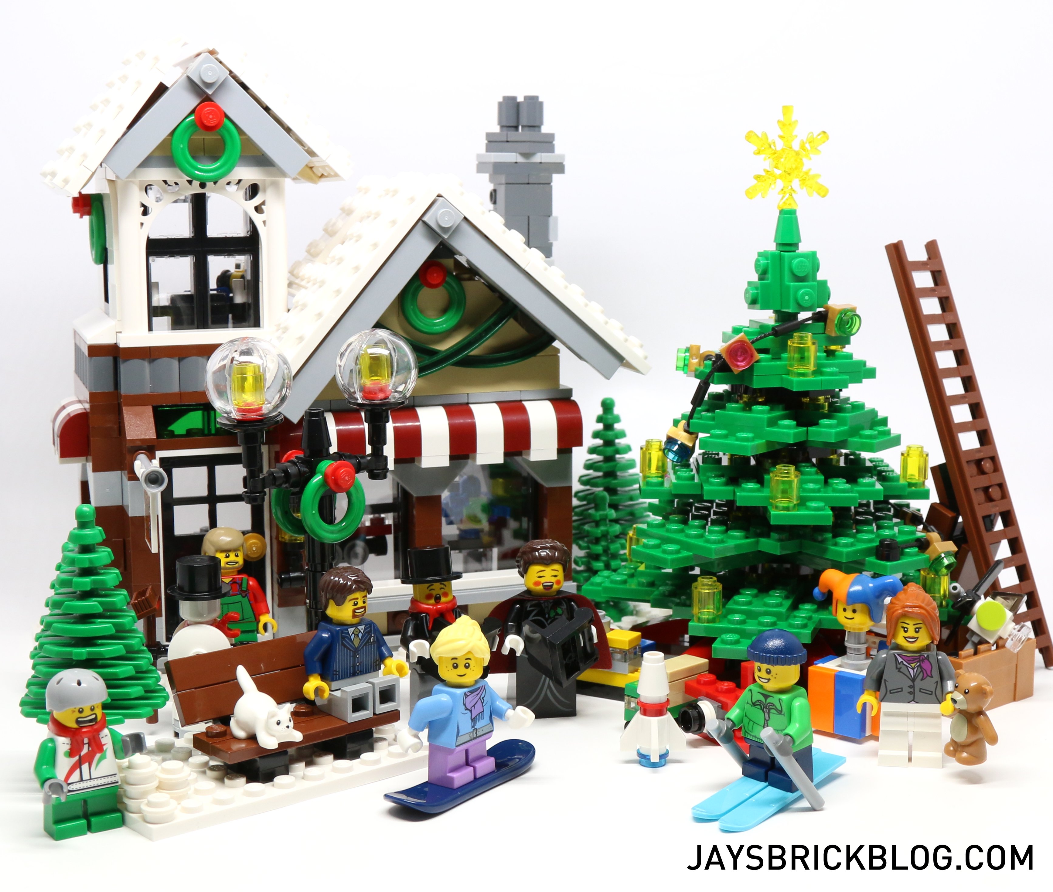 lego christmas toy shop
