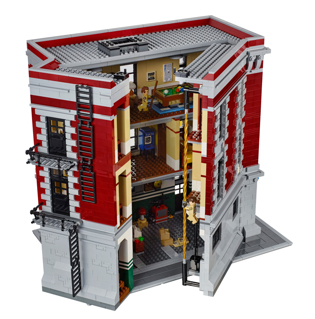 LEGO 75827 Ghostbusters Firehouse Headquarters - Open