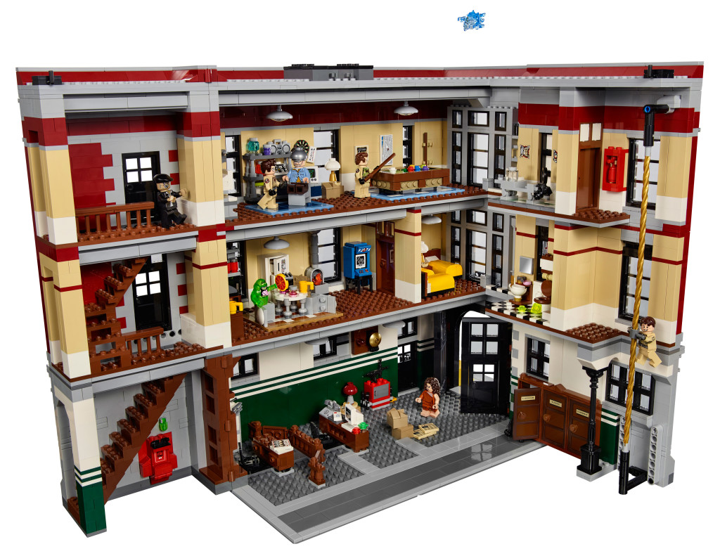 LEGO 75827 Ghostbusters Firehouse Headquarters - Playset Interiors