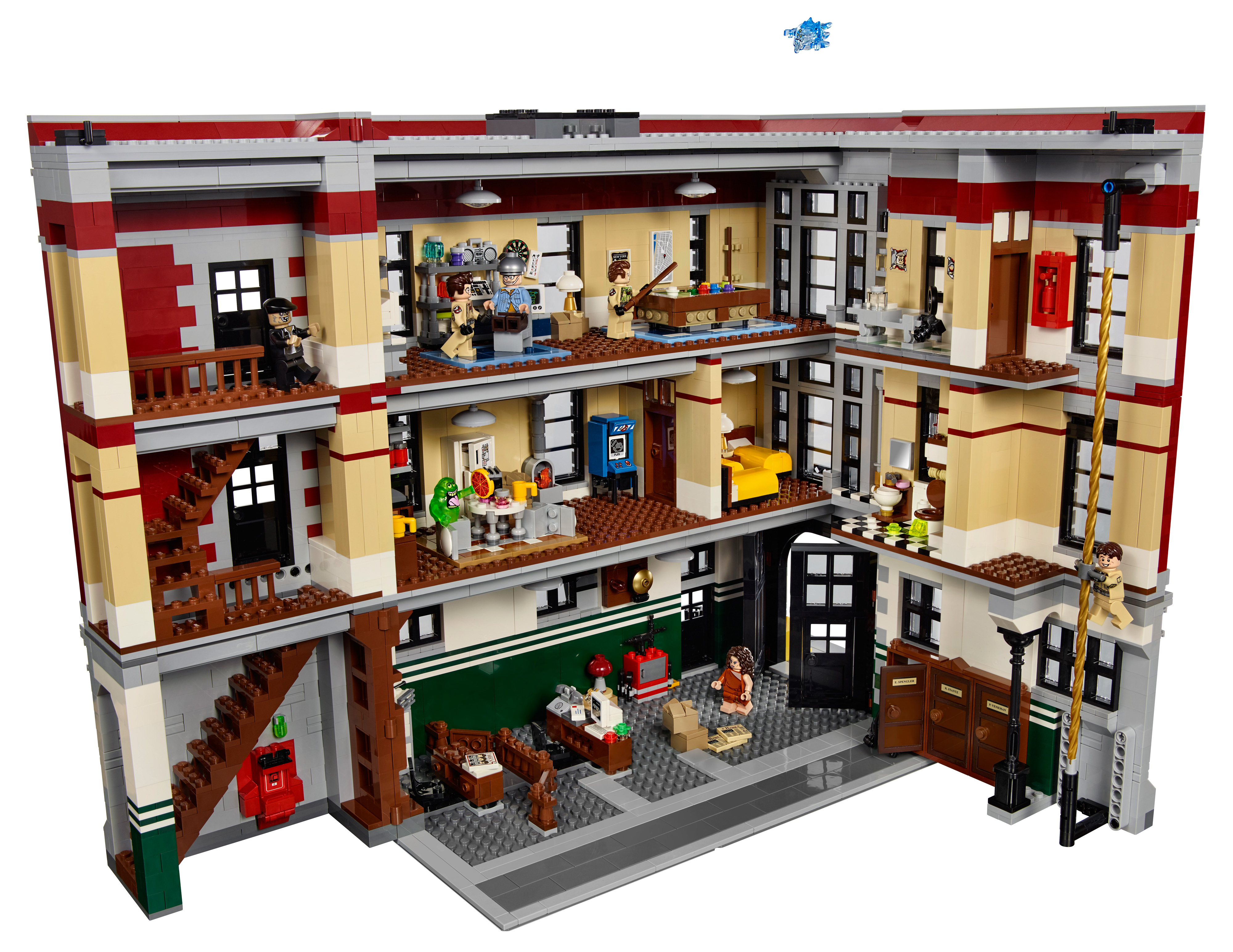 Image result for ghostbuster hq lego