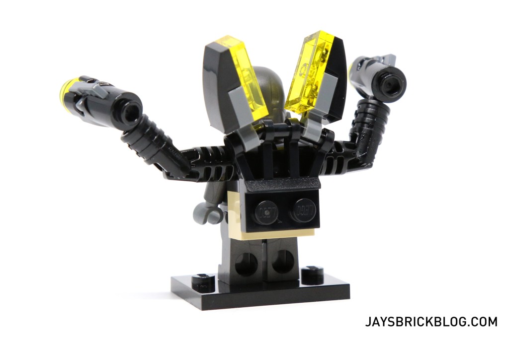 LEGO 76039 Ant-Man Final Battle - Yellow Jacket Minifig Back View
