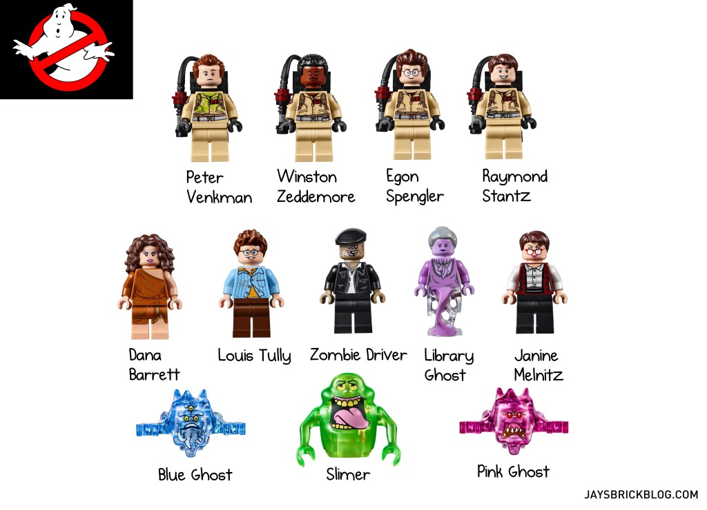 LEGO Ghostbusters Minifigures