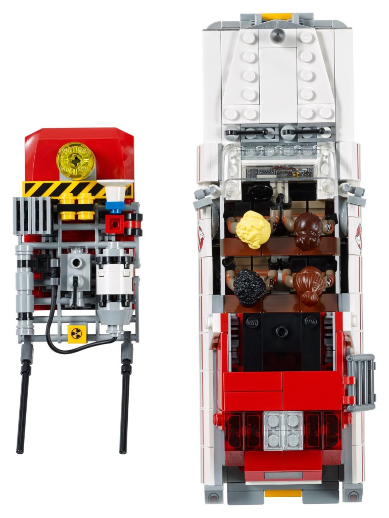 LEGO 75828 Ghostbusters Movie Ecto 1 & 2 - Top View