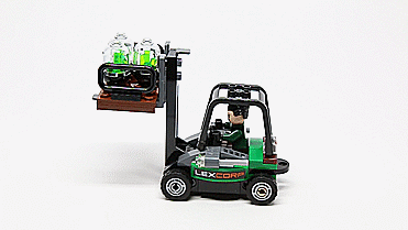 LEGO 76045 Kryptonite Interception - Forklift Function