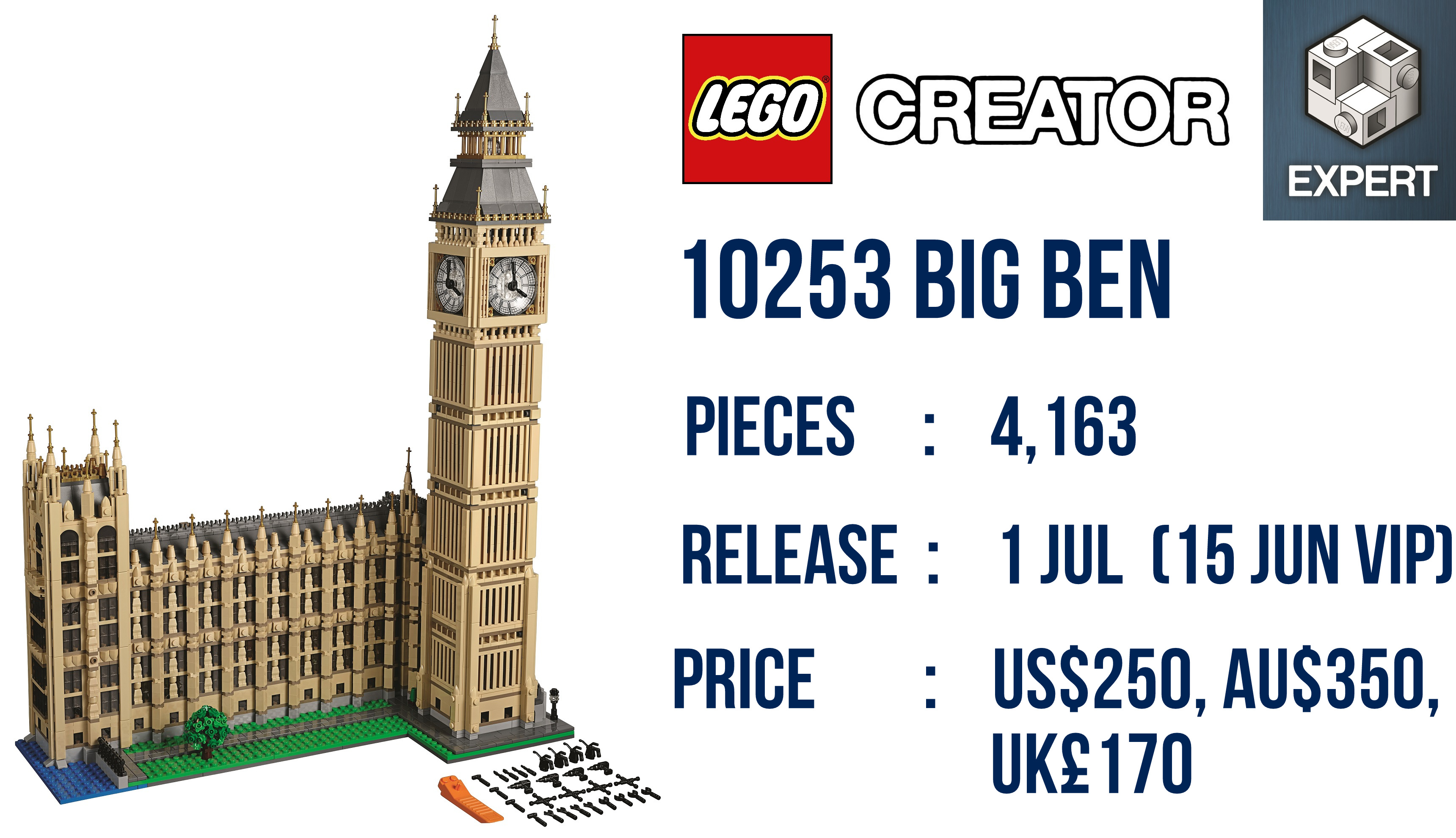 big ben lego 10253