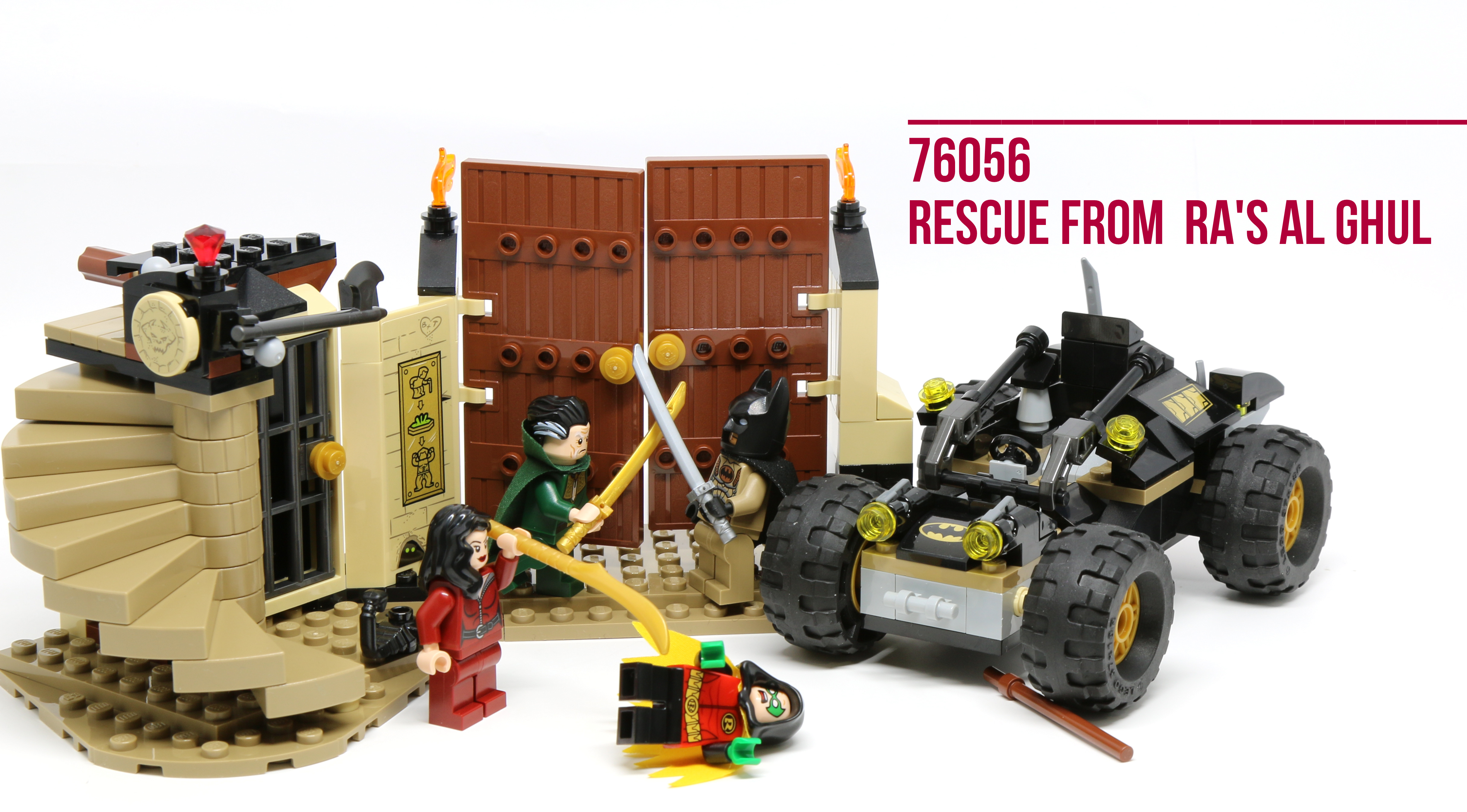 Review: LEGO 76056 Rescue from Ra's al Ghul - Jay's Brick Blog