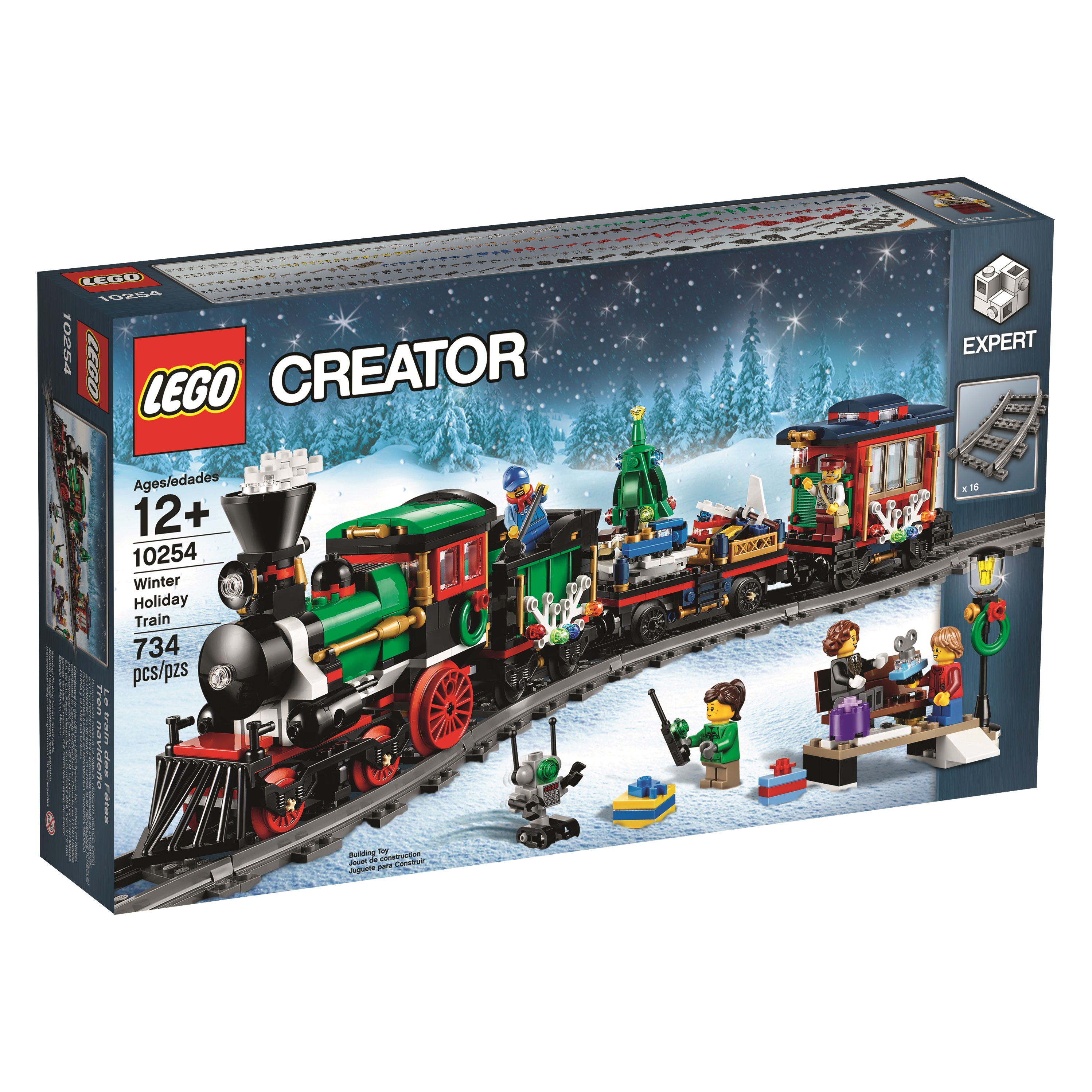 LEGO 40262 Creator Holiday Christmas Train Ride Set 2017 New Rare 