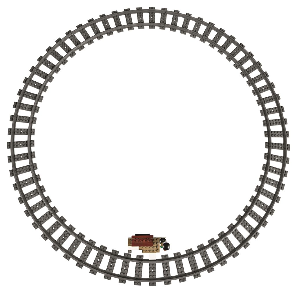 LEGO 10254 Winter Holiday Train - Track