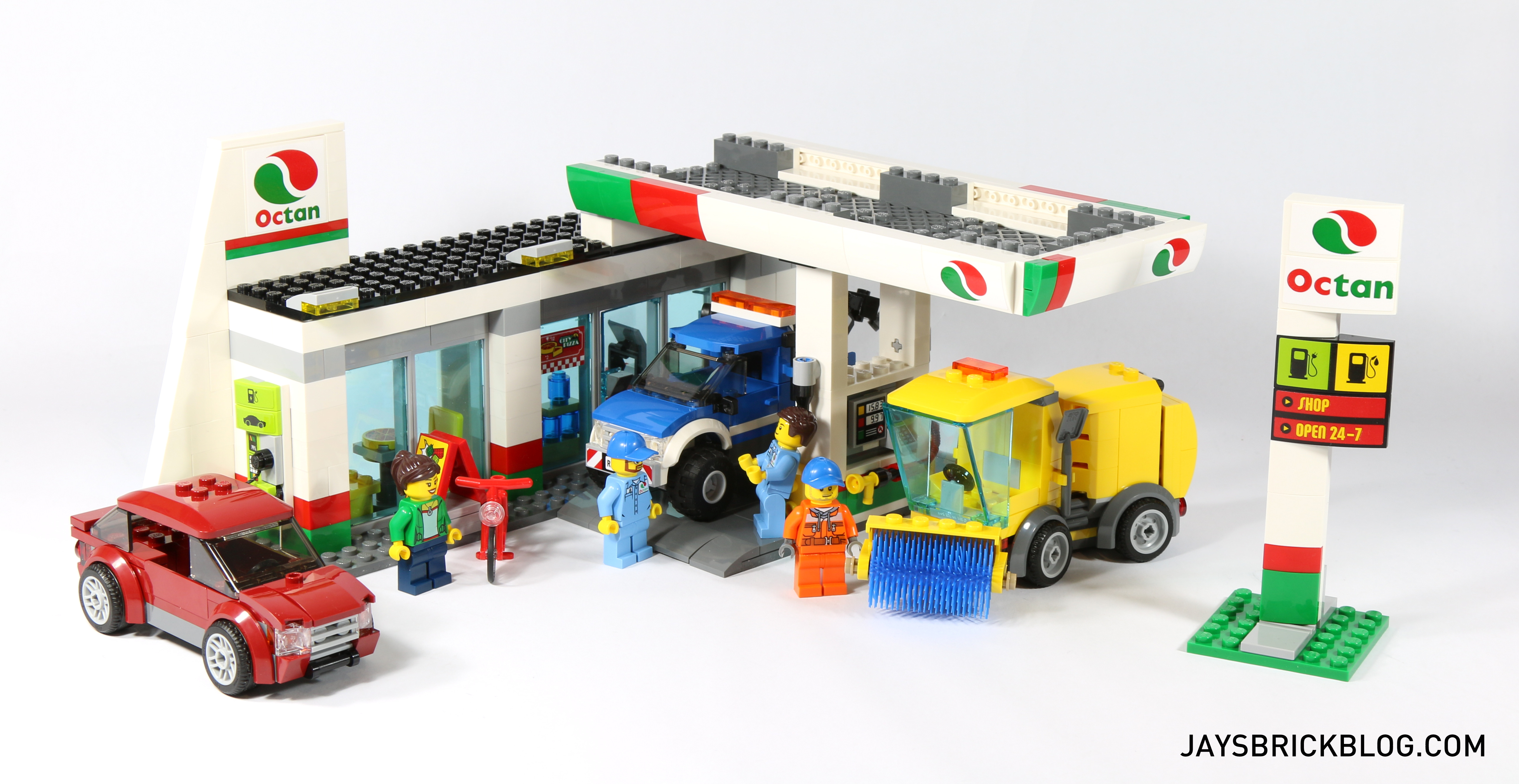 Ubrugelig Antologi omgivet Review: LEGO 60132 Service Station - Jay's Brick Blog