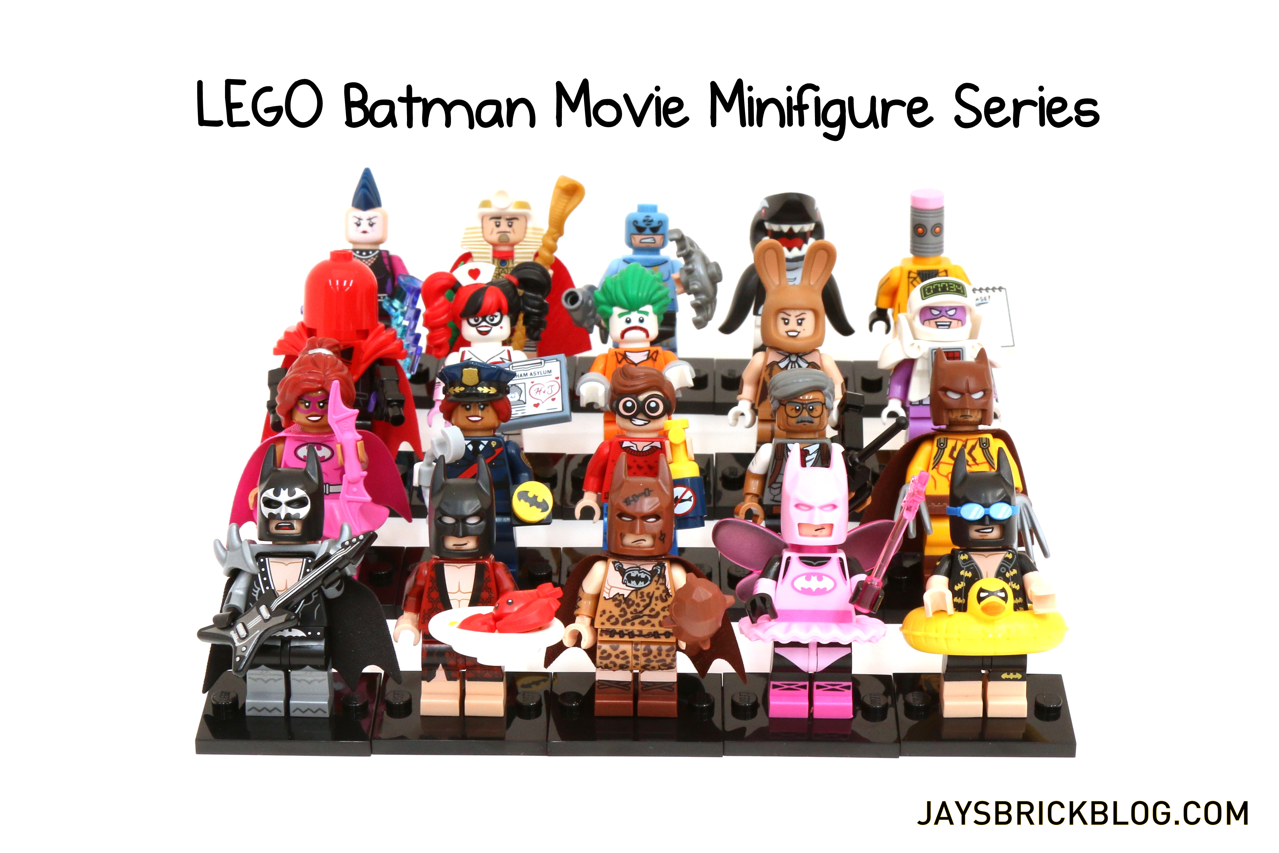 koffie De neiging hebben Arrangement Review: LEGO Batman Movie Minifigure Series - Jay's Brick Blog