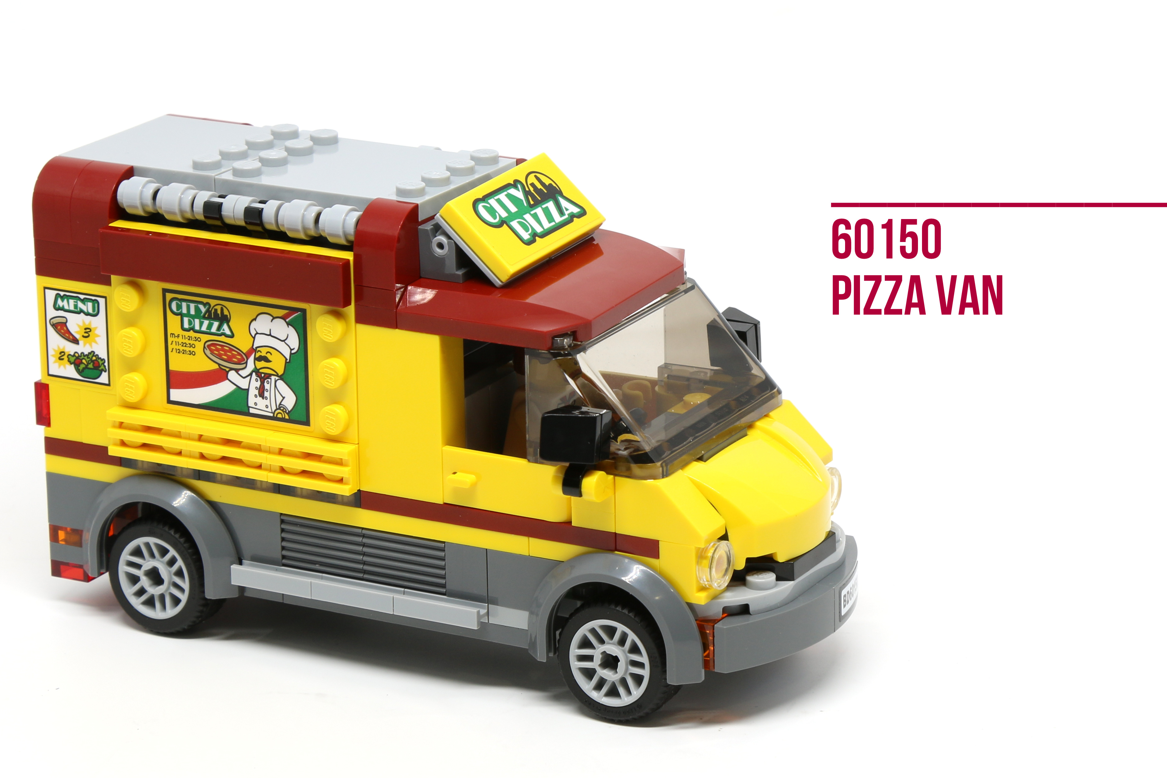Udråbstegn Fader fage bruge Review: LEGO 60150 Pizza Van - Jay's Brick Blog