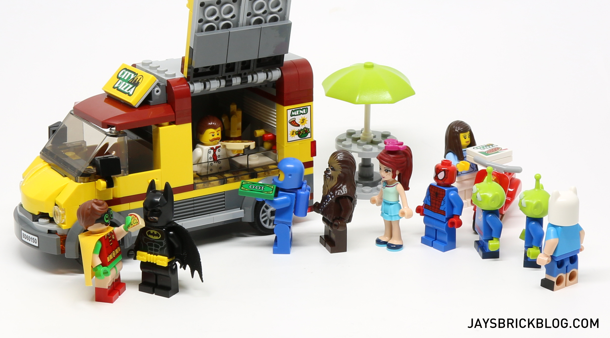 Review: LEGO 60150 Pizza Van - Jay's 
