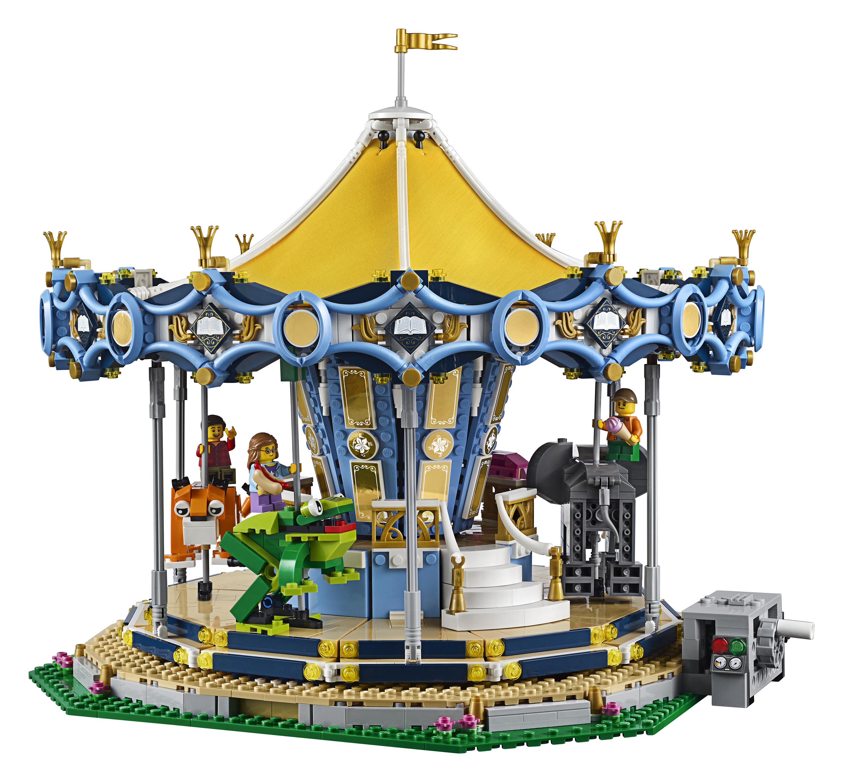 Lego Creator Carousel Is The Latest Attraction At The Lego Fairground Jay S Brick Blog
