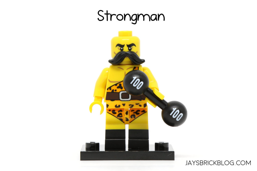 New LEGO Minifigure Series 17 Strongman Figure 