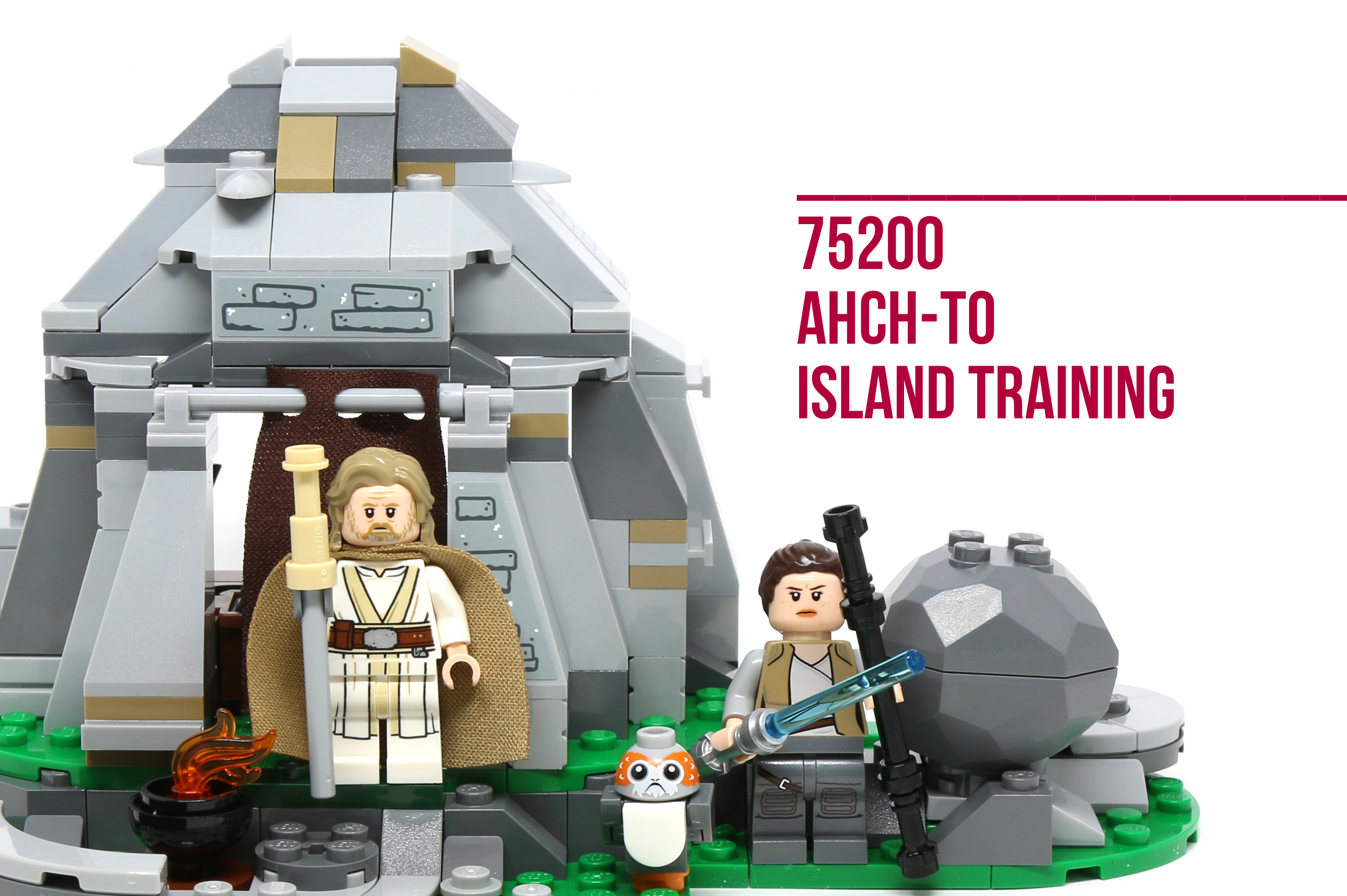 LEGO Star Wars The Last Jedi Ahch-To Island Training 75200