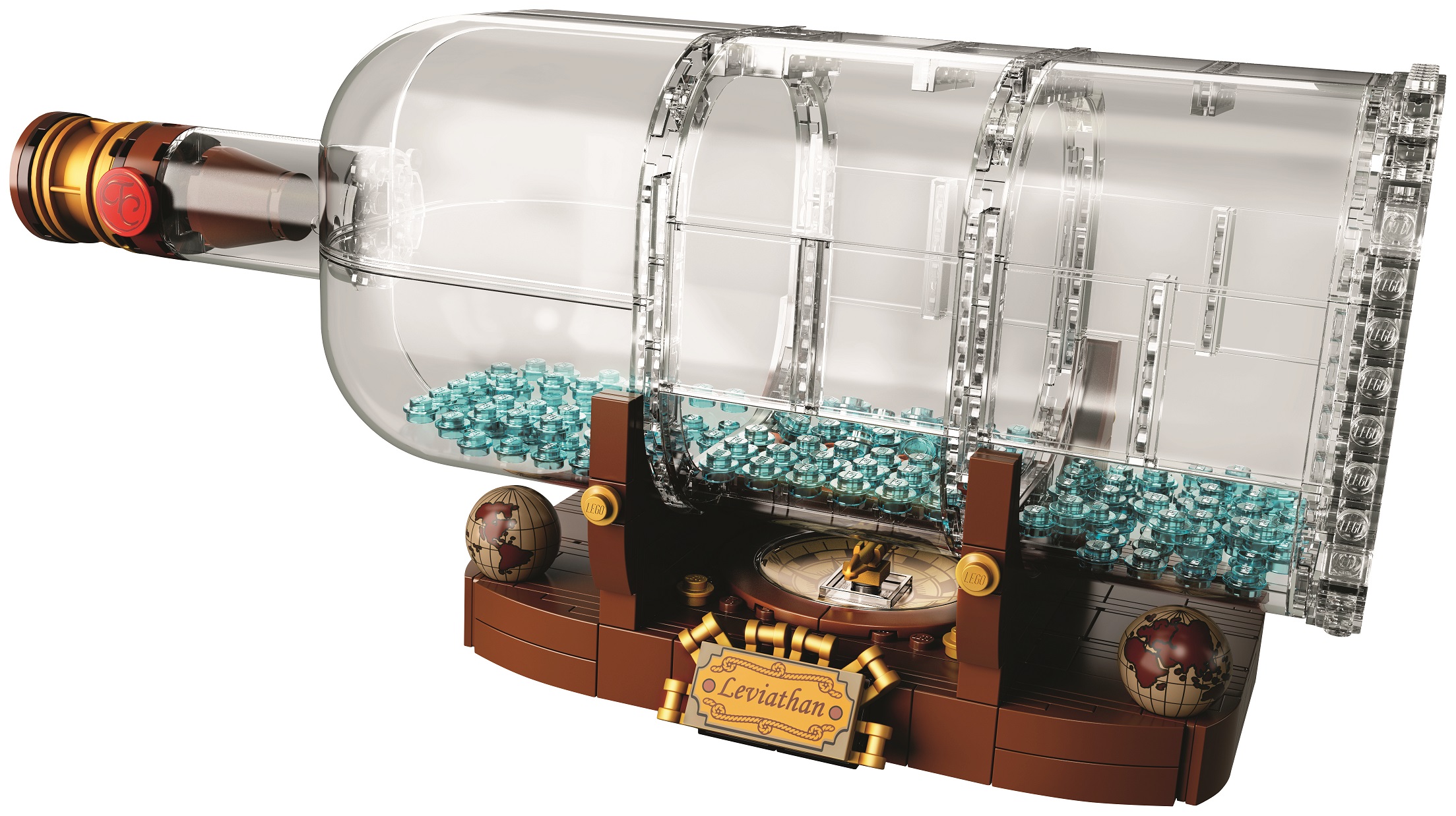 NEW LEGO IDEAS 21313 Ship In A Bottle Genuine Lego 2 Day Get 